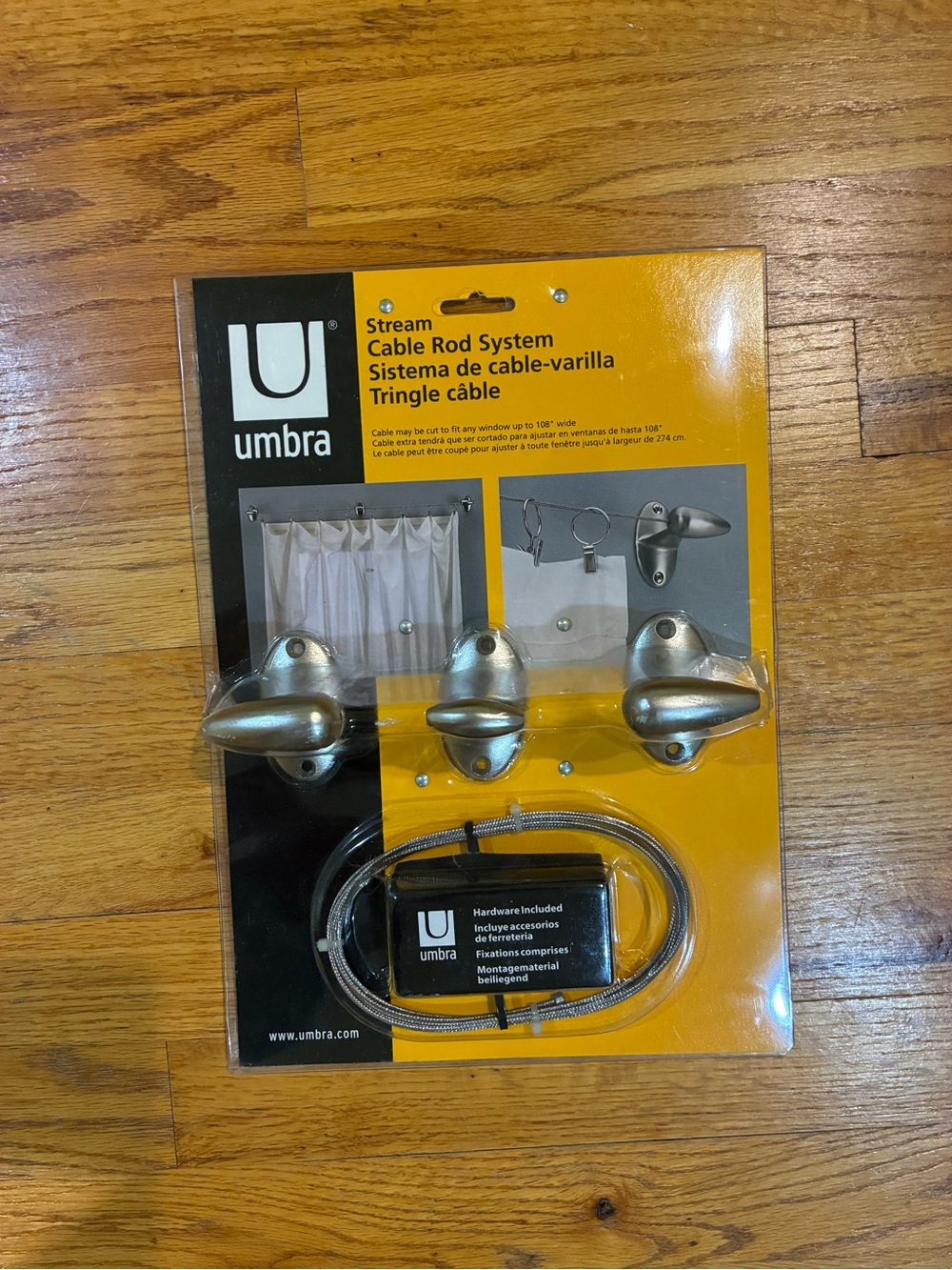 NWT Umbra Stream Cable Rod System - Silver